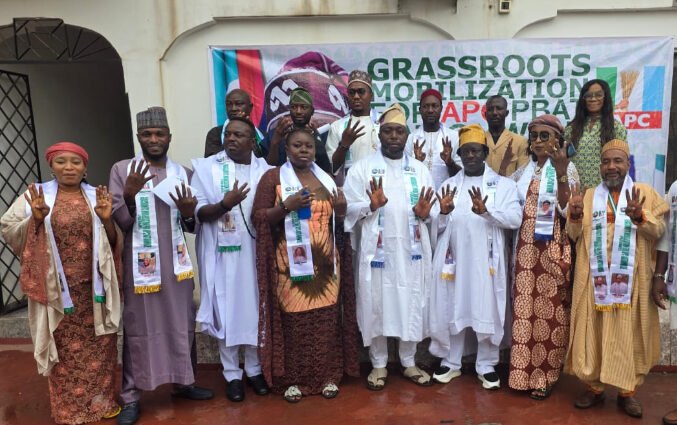 Grassroots Movement For APC Endorses President Tinubu For 2027, Launches Nationwide Campaign