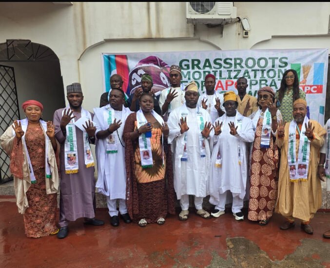Grassroots Movement For APC Endorses President Tinubu For 2027, Launches Nationwide Campaign Grassroots Movement For APC Endorses President Tinubu For 2027, Launches Nationwide Campaign