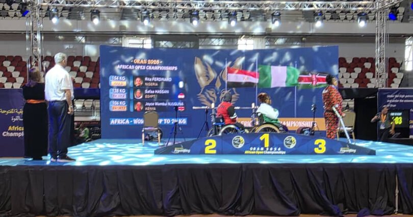 Nigeria Shines in Oran as Rita Ferdinard Sets New African Record at African Open Para Powerlifting Championship Nigeria Shines in Oran as Rita Ferdinard Sets New African Record at African Open Para Powerlifting Championship