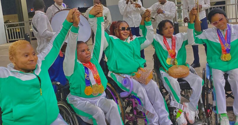 Kingsley Awodi Hails Heroic Para Powerlifters on Return from Algeria Kingsley Awodi Hails Heroic Para Powerlifters on Return from Algeria