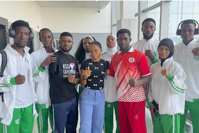 Team Nigeria Arrives Mali for African Taekwondo Championships