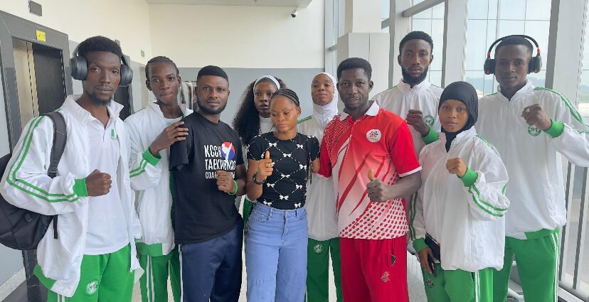 Team Nigeria Arrives Mali for African Taekwondo Championships