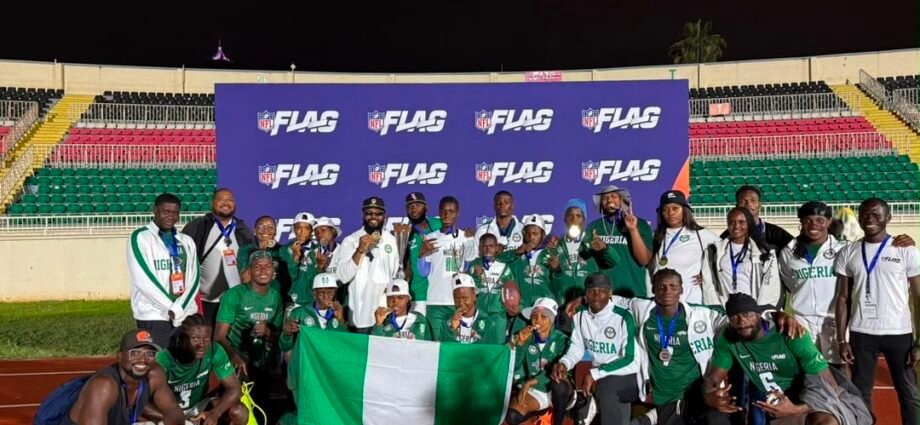 Team Nigeria maintains dominance at NFL Flag American football African Championships in Kenya