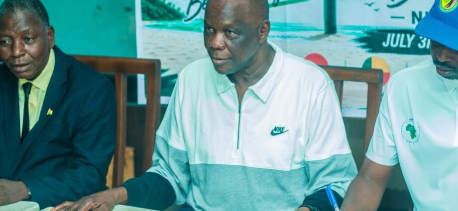 Nimrod hails participating teams Nations Cup Beach Volleyball Zone 3 qualifiers