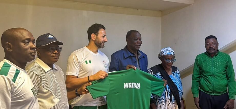 NVBF Officially Unveils Japanese Volleyball Expert Ryan Masajedi as Technical Adviser for Nigeria Volleyball Teams NVBF Officially Unveils Japanese Volleyball Expert Ryan Masajedi as Technical Adviser for Nigeria Volleyball Teams