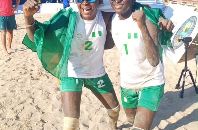 Los Angeles 2028: Nigeria qualify for Olympic in Beach Volleyball event Los Angeles 2028: Nigeria qualify for Olympic in Beach Volleyball event