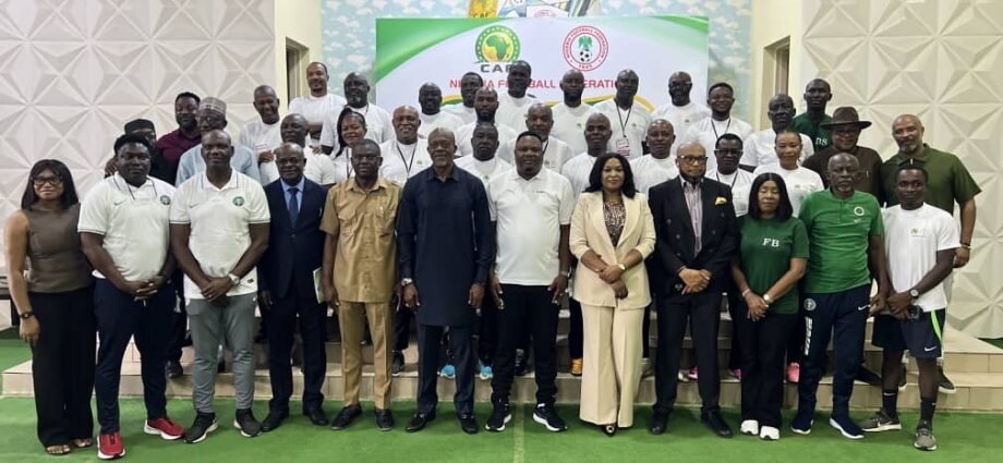 NFF launches CAF A-License coaching course after a nine-year hiatus NFF launches CAF A-License coaching course after a nine-year hiatus